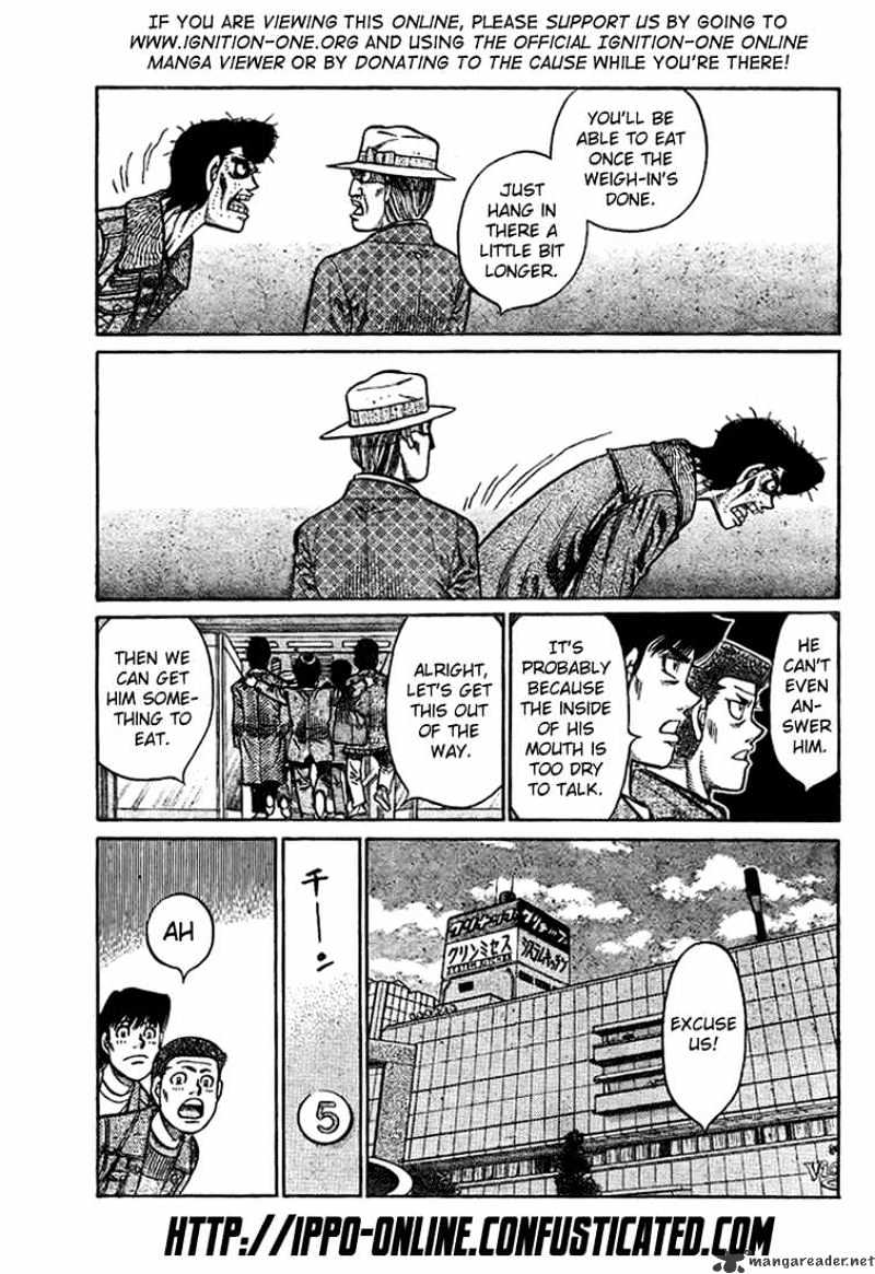 Hajime no Ippo: Fighting Spirit, Chapter 816 image 03